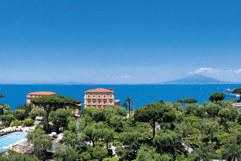 Über den Klippen von Sorrent Grand Hotel Excelsior Vittoria