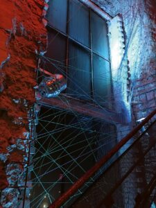 BUNKER D – Fadeninstallation von Mathias Wolf bunker_D_2_IMG_3129