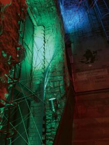 BUNKER D – Fadeninstallation von Mathias Wolf bunker_D_2_IMG_3131