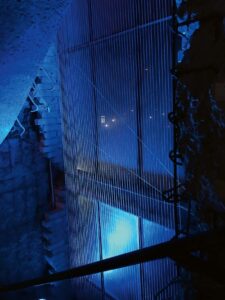 BUNKER D – Fadeninstallation von Mathias Wolf bunker_D_2_IMG_3142
