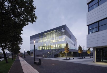 Hochschule Rhein-Waal, Fertigstellung: 2012, Architekt: nps tchoban voss Foto: Hans Juergen Landes Fotografie