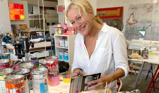 Künstlerin Cora Korte