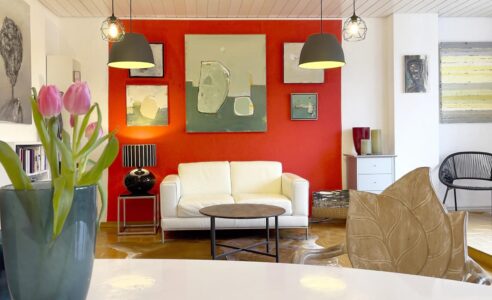 Ausstellungsansicht - »vierundsiebzig 70« Sösta Sönksen | Christof Klemmt - Galerie Wohnraum 16 - Foto: © TANGO 2023