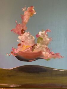 »graubentau« -Acryl auf Leinwand | 50 x 60 cm | 2021 © - Sösta Sönksen