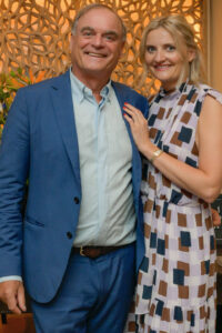 Dr. Georg Kofler und Isabell Grupp